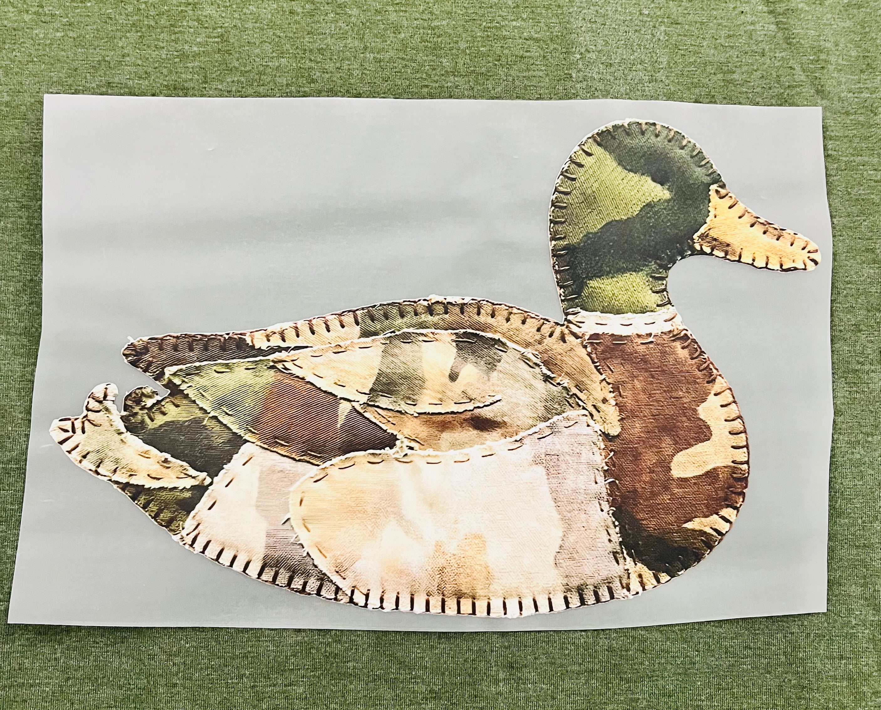 Short Sleeve:  Pattern Duck