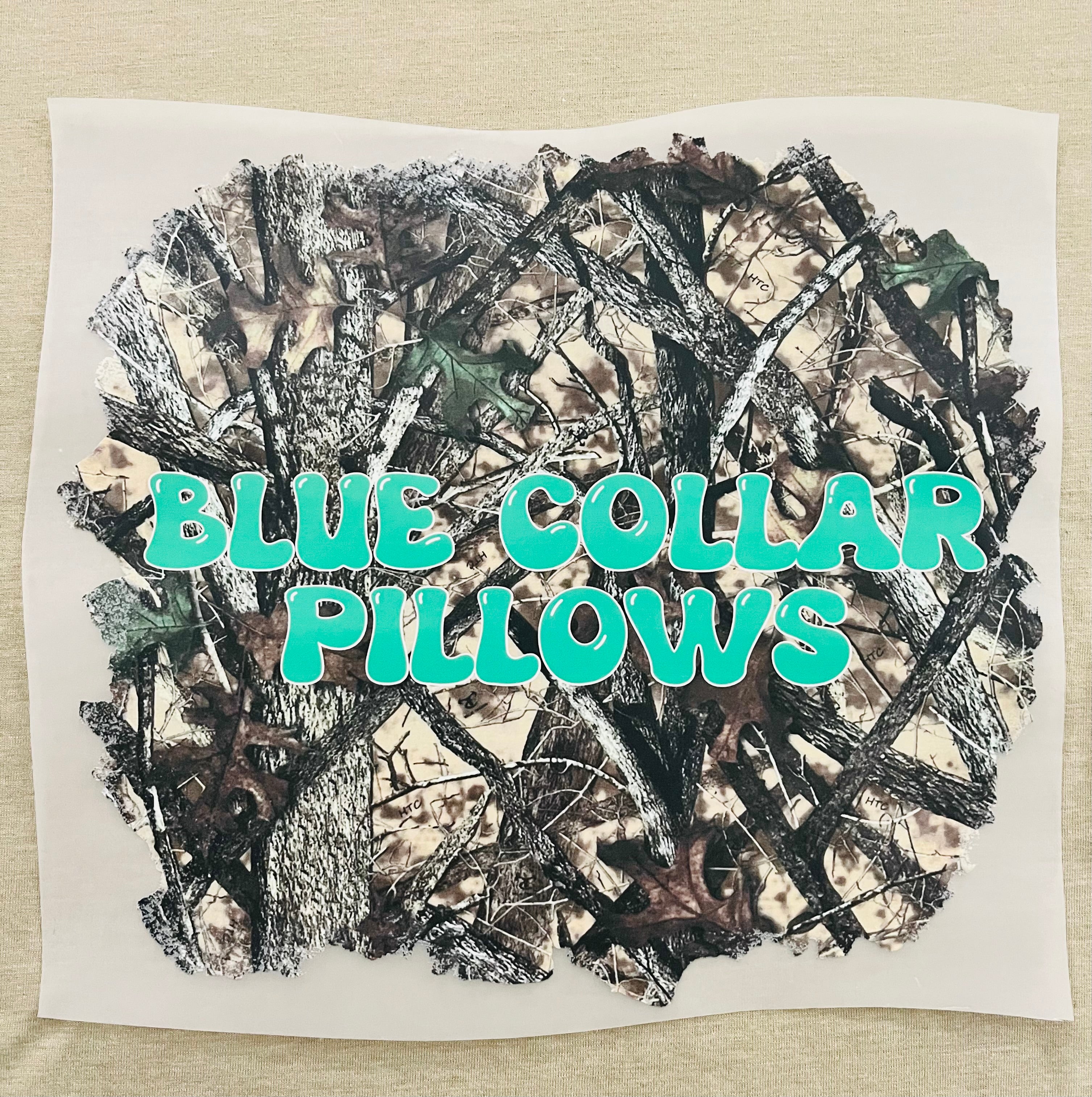 Short Sleeve: "Blue Collar Pillows"