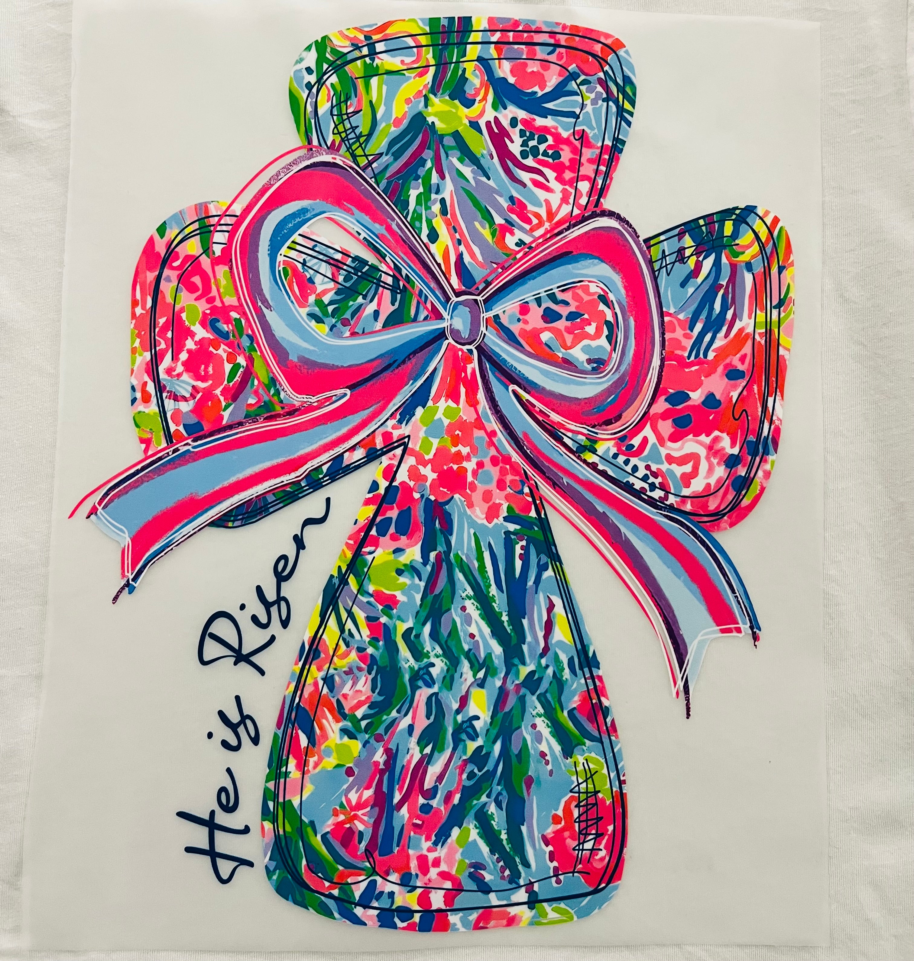 Short Sleeve:  "He Is Risen"