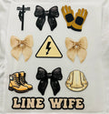 Short Sleeve: "Line Wife"