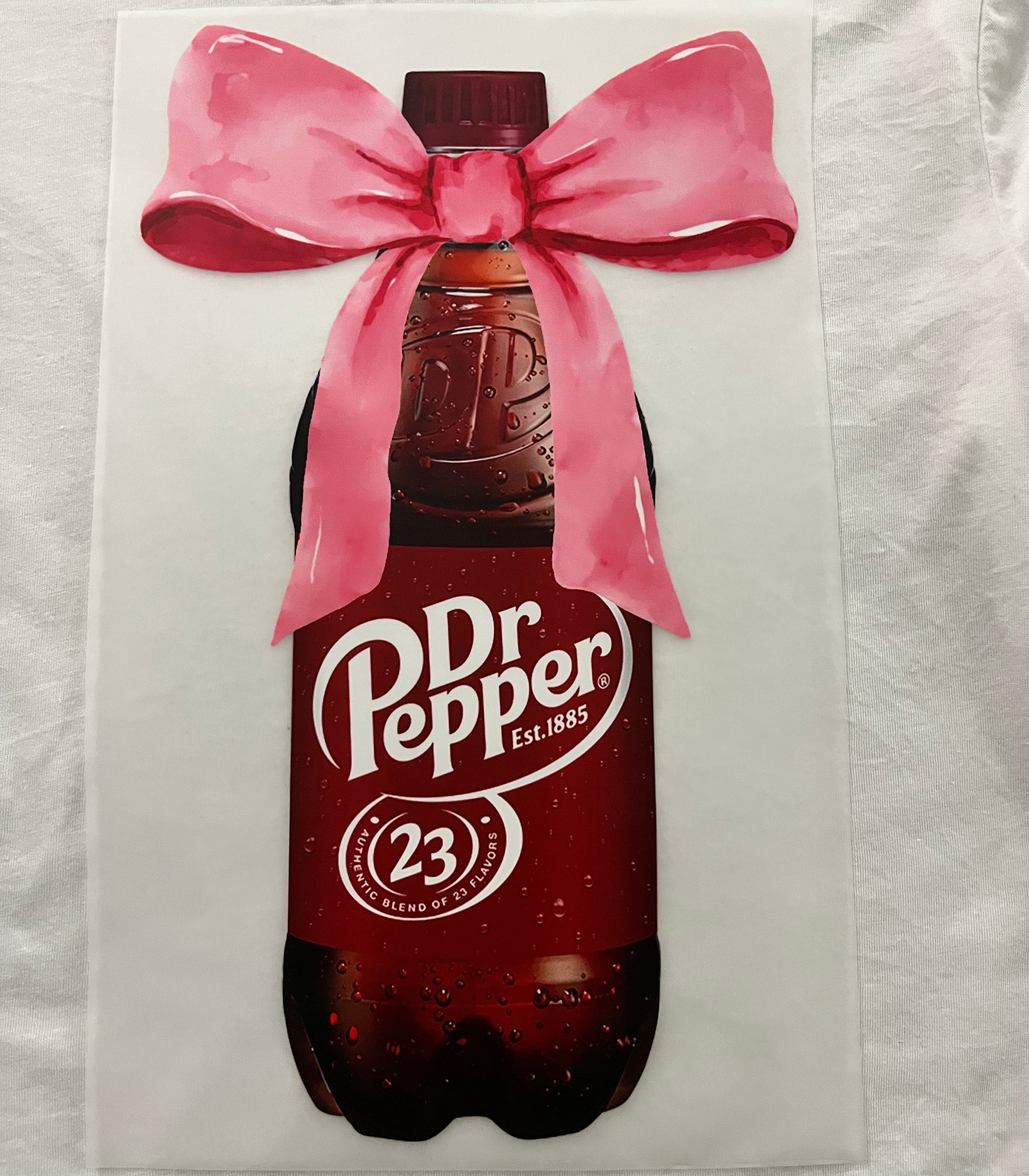 Short Sleeve: "Pink Bow Dr. Pepper"