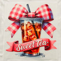 Short Sleeve: "Sweet Tea With Bow"